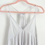 Urban Outfitters  light Gray Lola waffle knit Thermal Babydoll Tank sz S Photo 4