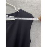 Nine West  Women's Solid Black Dress Sleeveless A Line Size Medium Photo 6