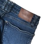 ANINE BING  Frida High Rise Button Fly Straight Dark Medium Wash Jeans Size 26 Photo 8