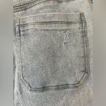 Democracy  Ab-Solution Womens Cargo Light Denim Stretch Blue Boyfriend Shorts; 10 Photo 4