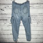 Aeropostale Size XL Blue 6 Pocket Baggy Jogger Denim Jeans Photo 3