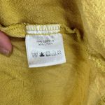 Shop The Mint Women M Yellow Boho Smocked Short Sleeve Linen Blouse Fall Layering Photo 5