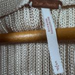 Free People Game On Button Front Cardigan in White Swan Photo 10