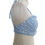 Hollister NEW  Size Large Bikini Top Floral Daisy Ruffle $32.95 Photo 2