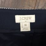 J.Crew Wool Blend Striped Tweed Navy/White Pencil Skirt Photo 2