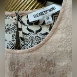 Elizabeth and James  silk cap sleeve top Asian patchwork print XS Japanese floral Photo 2