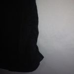 OP  15/17 Black Shoulder String T-Shirt Top Photo 2