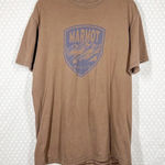 Marmot Brown Graphic Print Short Sleeve Tee Photo 0