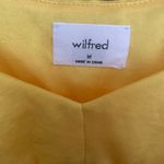 Wilfred  Little Moon Satin Crop Tank Women’s Yellow Size Medium Photo 2