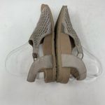 Earth Suede Leather Perforated Slingback Sandals Linden Laveen Coco Taupe Grey 8 Gray Photo 4