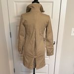 AQUA | Classic Tan Women's Trench Coat with Gold Buttons Photo 5
