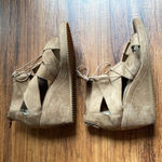 Eileen Fisher  lace up wedge sandals size‎ 9 Photo 8