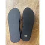 Simply Southern Womens Flip Flops Size L Tan/Black Leather Thong Sandals New Photo 3