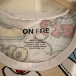 On Fire  Woman's Tee with Fun Graphic Print Large Photo 1