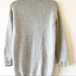 Jack by BB Dakota Jack BB Dakota Cabled Sweater Tunic Dress Light Gray Size Small Winter Fall S Photo 5