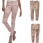 Tinseltown  Dusty Pink Moto Jegging Cotton Blend Zipper Accent Juniors 13 Photo 1