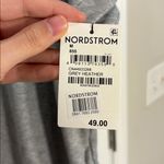 Nordstrom  Caslon Crewneck T-Shirt Dress Grey NWT Medium Photo 2