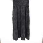 American Giant Women's Premium Slub Tiered Dress Size XS Made In USA Black Photo 3