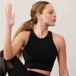 Athleta  Conscious Crop Sports Bra Black Size Small Photo 0