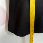 Vintage Black Babydoll Peplum Top Y2K 2000s Goth Coquette Glam Size Large Photo 4