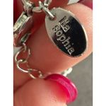 Lia Sophia  Corded Tiered Silver Necklace Lobster Clasp Boho Festival Office Photo 4