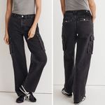 Madewell NEW Low-Slung Straight Cargo Jeans in Ranney Wash, 29 Photo 1