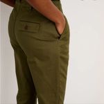 BNWoT Alex Mills Boy Pleated Chino Dark Olive Green Size 10 Photo 5