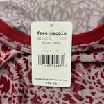 We The Free NWT  Teddy Burnout Short Sleeve T-shirt in Berry Combo Size Medium Photo 6