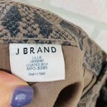 J Brand Lille Coated Super High Rise Boa Printed Skinny Jeans Size 31 Photo 9