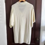 RUS the Brand | Jisho Polo Sweater Oversized | Eggshell | Size Small Photo 4