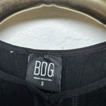 BDG NWOT  URBAN OUTFITTERS BLACK SEAMLESS CROP TOP Photo 2