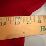 Soft Surroundings  Asian Lantern Print Asymmetrical Hem Wrap Tunic Women's M Red Photo 7