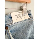 Abercrombie & Fitch | NWT High Rise 90s Cutoff Short in Light Wash | Sz 27 Photo 3