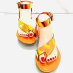 Rouge Helium Rouge matellic sandals Photo 4