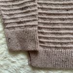 Madewell Sweater Donegal Belmont Mockneck in Coziest Yarn Blush Pink XL Photo 5