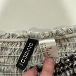 H&M Divided Black & White Gingham Baby Tee Crop Top Size S Photo 2