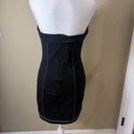 Urban Outfitters  Black Stretch Tube Strapless Bodycon Mini Dress Size Large Photo 4