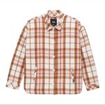 Vans Eliza Oversized Woven Shacket Mocha Bisque Photo 4