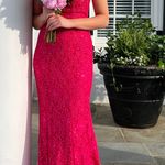 Hot Pink Prom/Formal Dress Size 2 Photo 1