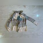 Wet Seal  Long Sleeve Open Cardigan Sweater Women’s Fringe on Front Made U.S.A Photo 8