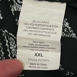 Mason & Belle  Black with White Geometric DesignTop Size XXL Photo 6