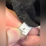 Reformation  Black 100% Linen Wide Leg Pants 13” High Rise Size 4 EUC #5547 Photo 3