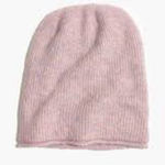 Madewell  Coziest Yarn Wool Blend Knit Pink Beanie One Size Photo 0