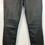 Sanctuary  Hayden Black Coated High Rise Skinny Faux Leather Pants Size 25/0 Photo 10