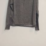 Nike  Running Gray Dri Fit Pacer 1/2 Zip Pullover Sz M Photo 3
