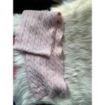 Ralph Lauren Polo Cozy Pink Cable Knit Scarf Photo 1