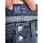 Gap  70s Retro Wide Leg‎ Jeans 8/29 High Rise Dark Wash Button Fly Flare Photo 4