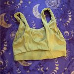 Mustard Yellow Sports Bra Orange Photo 1