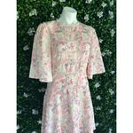 Needle & Thread  | floral oasis lace dress in meadow pink Photo 5
