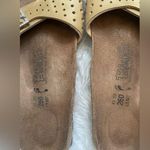 Birkenstock  Birkis Sandals Womens Size 9 Gold Rhinestone Buckle Slides Photo 3